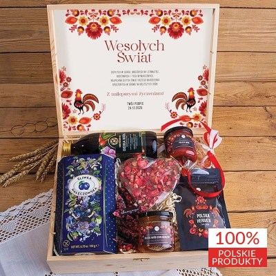 Firmowy zestaw prezentowy na Święta